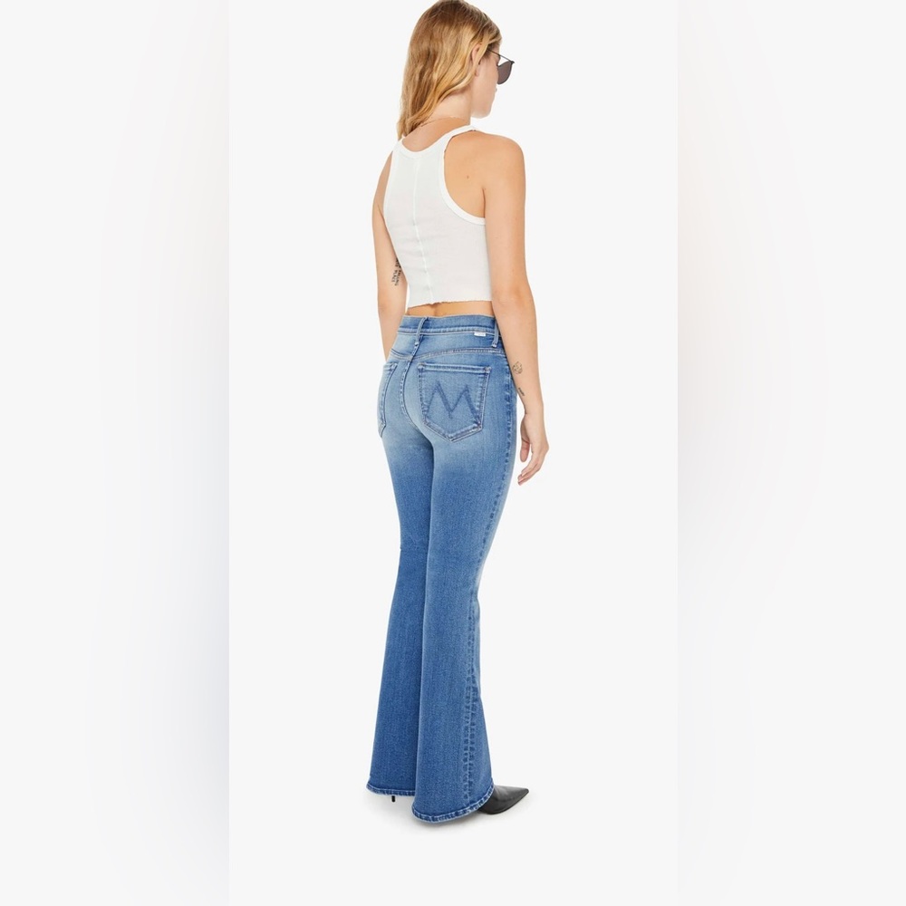 MOTHER *LIL WEEKENDER MID RISE* *WASH: LAYOVER *SIZE 29 PETITE *